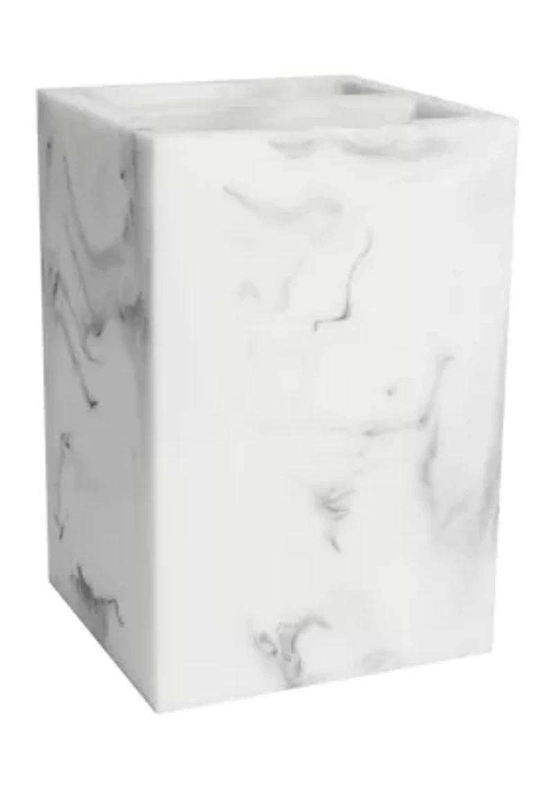 Plaza Bath Accessory Collection Poly Resin Bathroom Toothbrush Holder