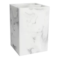 Plaza Bath Accessory Collection Poly Resin Bathroom Toothbrush Holder