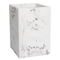 Plaza Bath Accessory Collection Poly Resin Bathroom Tumbler