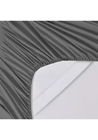 Microfiber Fitted Sheet 16" Deep