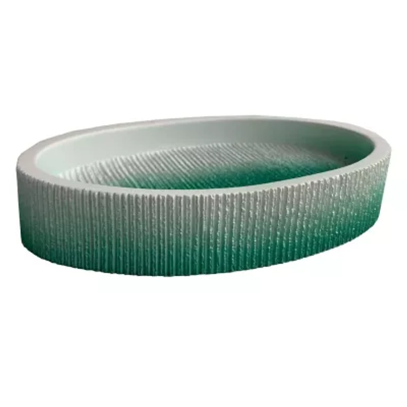 Urbana Green Bath Accessory Collection Bathroom Soap Dish