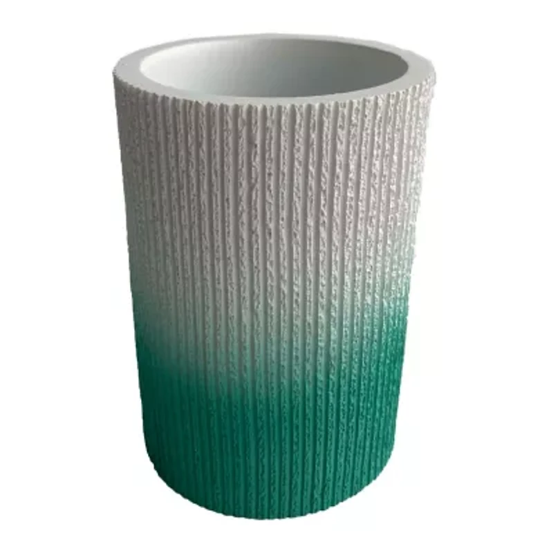 Urbana Green Bath Accessory Collection Bathroom Tumbler