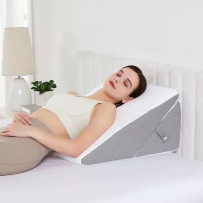 Sweet Home Collection 2 Piece Bed Wedge Pillow Set 22" x 22" x 12"