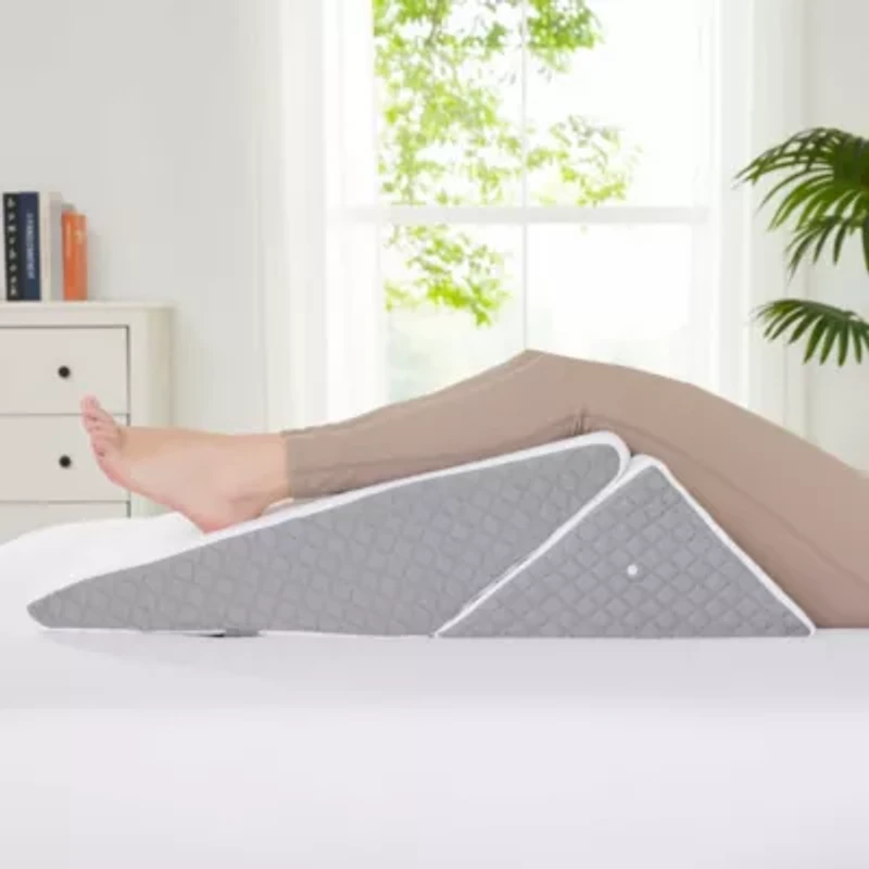 Sweet Home Collection 2 Piece Bed Wedge Pillow Set 22" x 22" x 12"