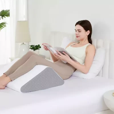 Sweet Home Collection Knee Elevation Bed Wedge Pillow 24" x 19" x 8"