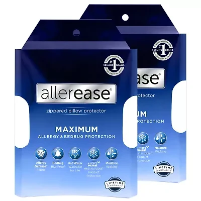 Allerease Maximum 2pk Pillow Cover