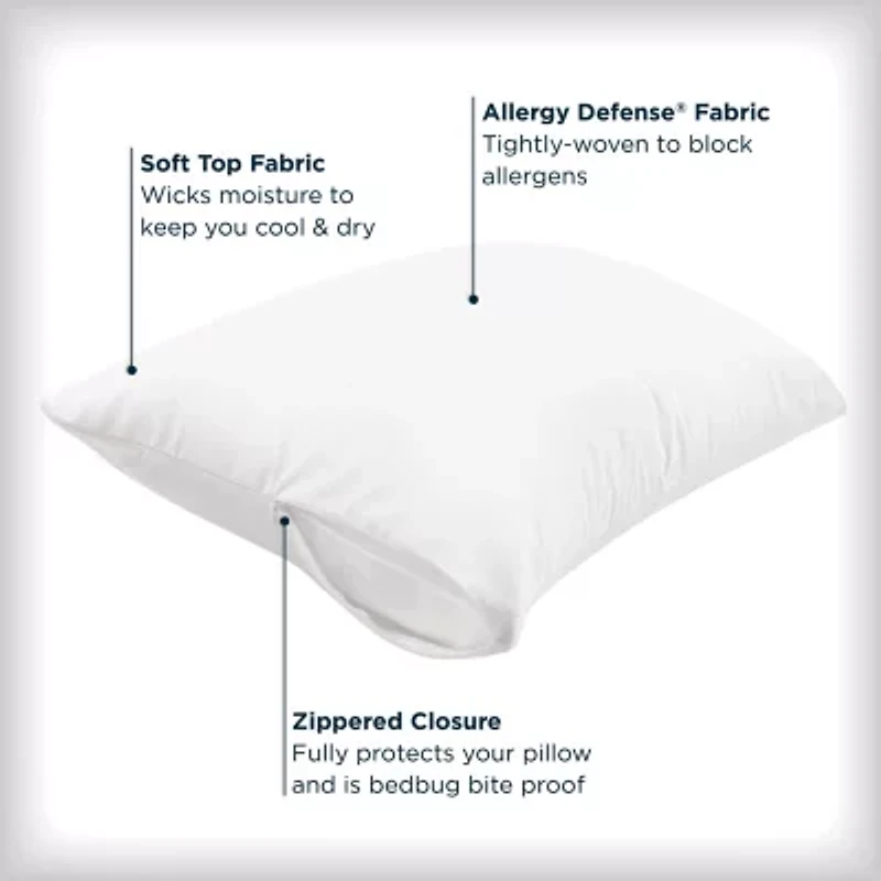 Allerease Maximum 2pk Pillow Cover