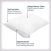 Allerease Maximum 2pk Pillow Cover