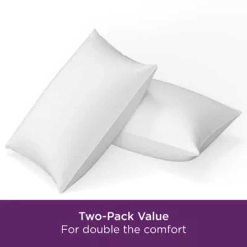 AllerEase Total Allergy Defense Machine Washable Bed Pillow
