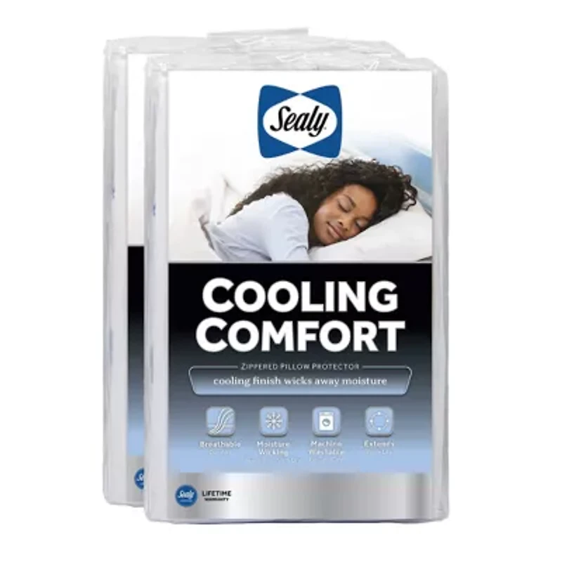 Sealy Cool Comfort 2pk Pillow Cover