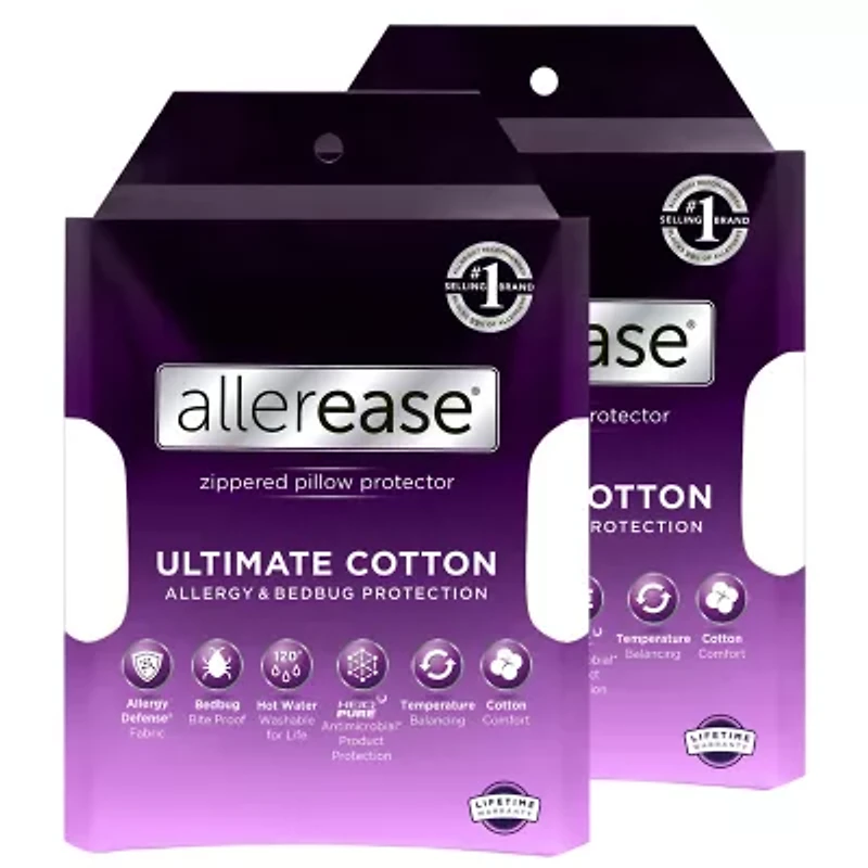 Allerease Ultimate 2pk Pillow Cover