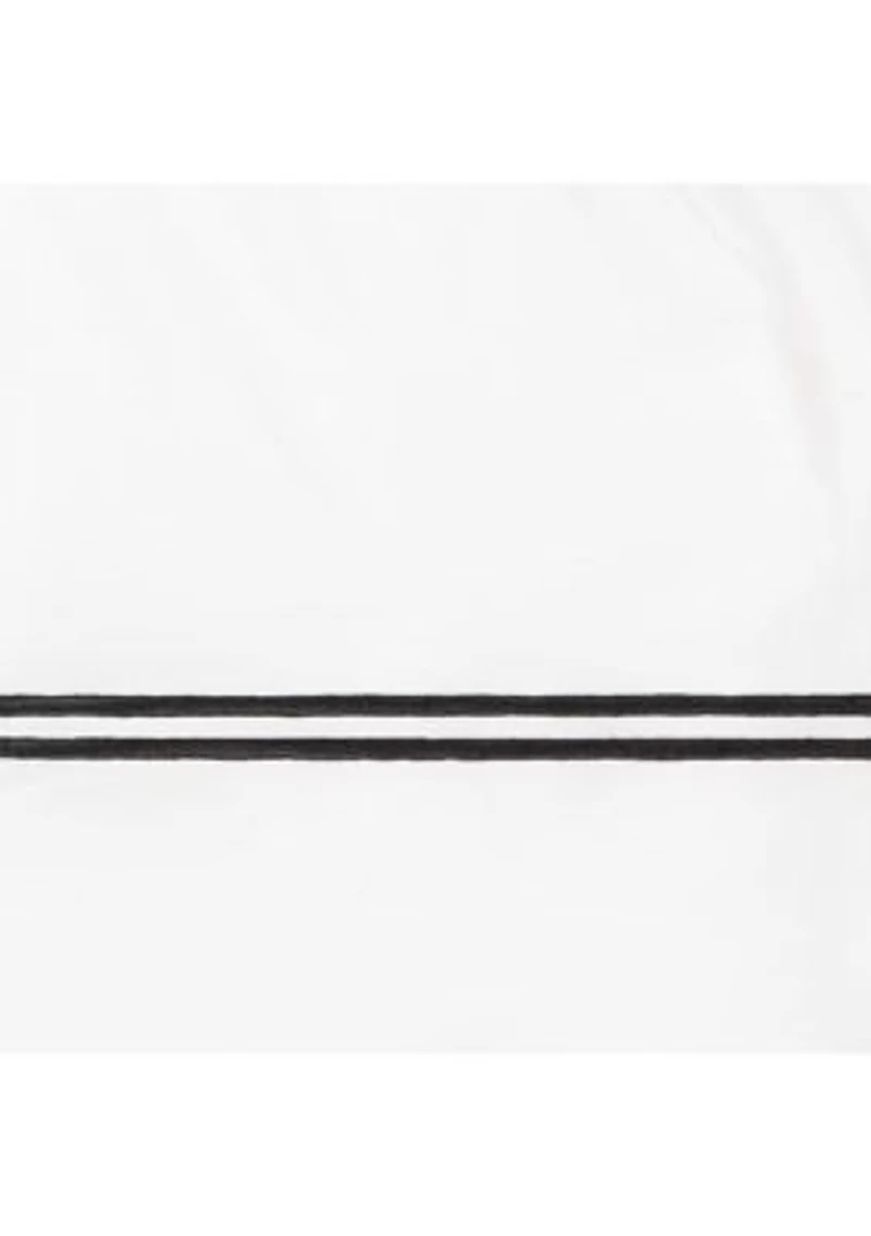 Adjustable Baratta Stitch Embroidered Bed Skirt