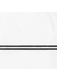 Adjustable Baratta Stitch Embroidered Bed Skirt