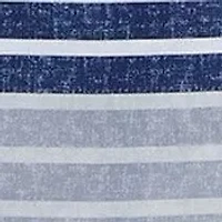 Simply Clean Conrad Variegated Stripe Antimicrobial Complete Bedding Set with Sheets