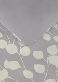 Simply Clean Ellen Botanical Leaf Antimicrobial Comforter Set