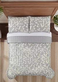 Simply Comfort Ellen Botanical Leaf Quilt Set