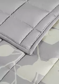 Simply Comfort Ellen Botanical Leaf Quilt Set