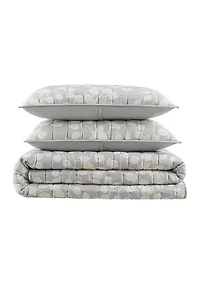 Simply Comfort Ellen Botanical Leaf Quilt Set