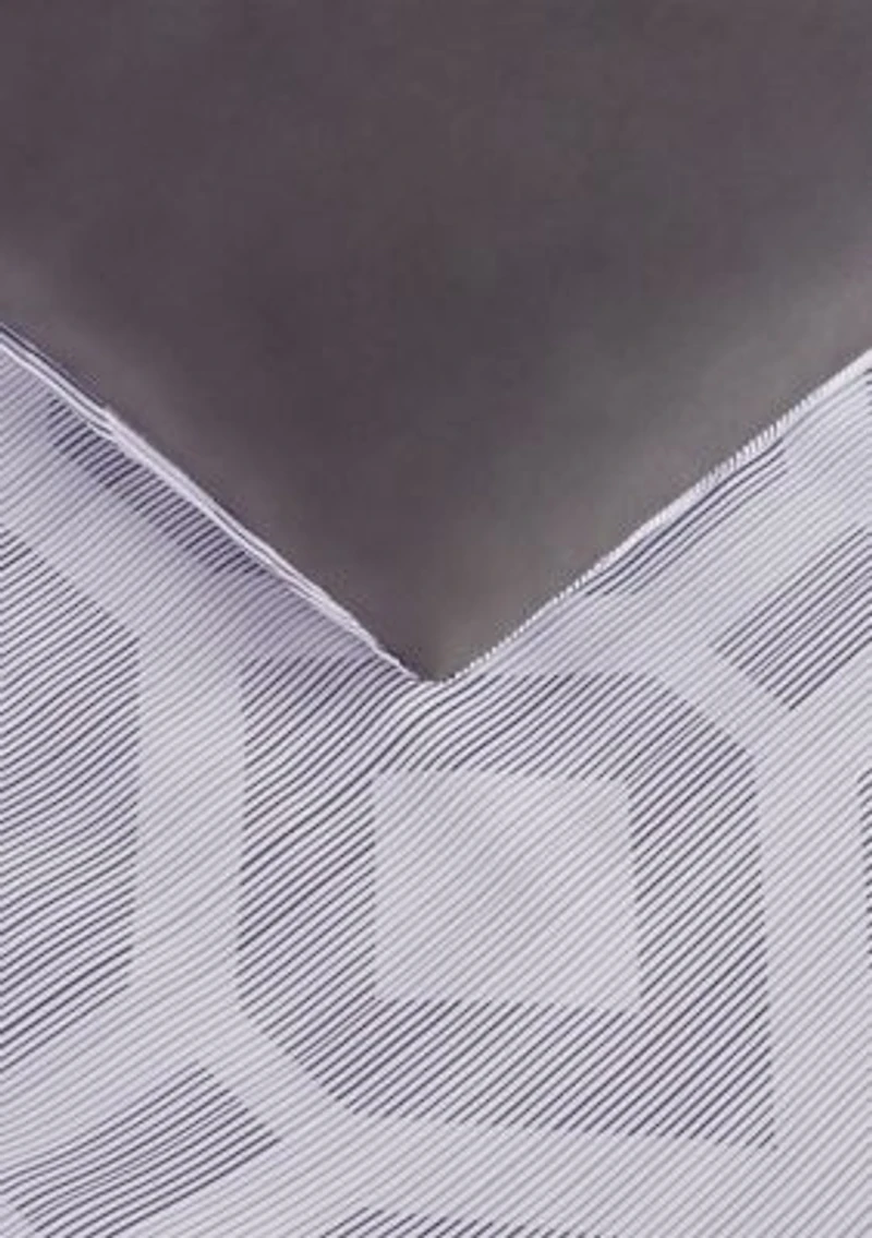 Simply Clean Skyler Textured Geometric Antimicrobial Comforter Set