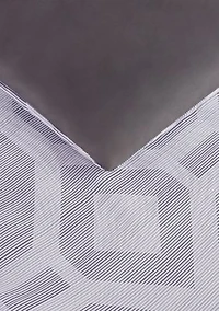 Simply Clean Skyler Textured Geometric Antimicrobial Comforter Set