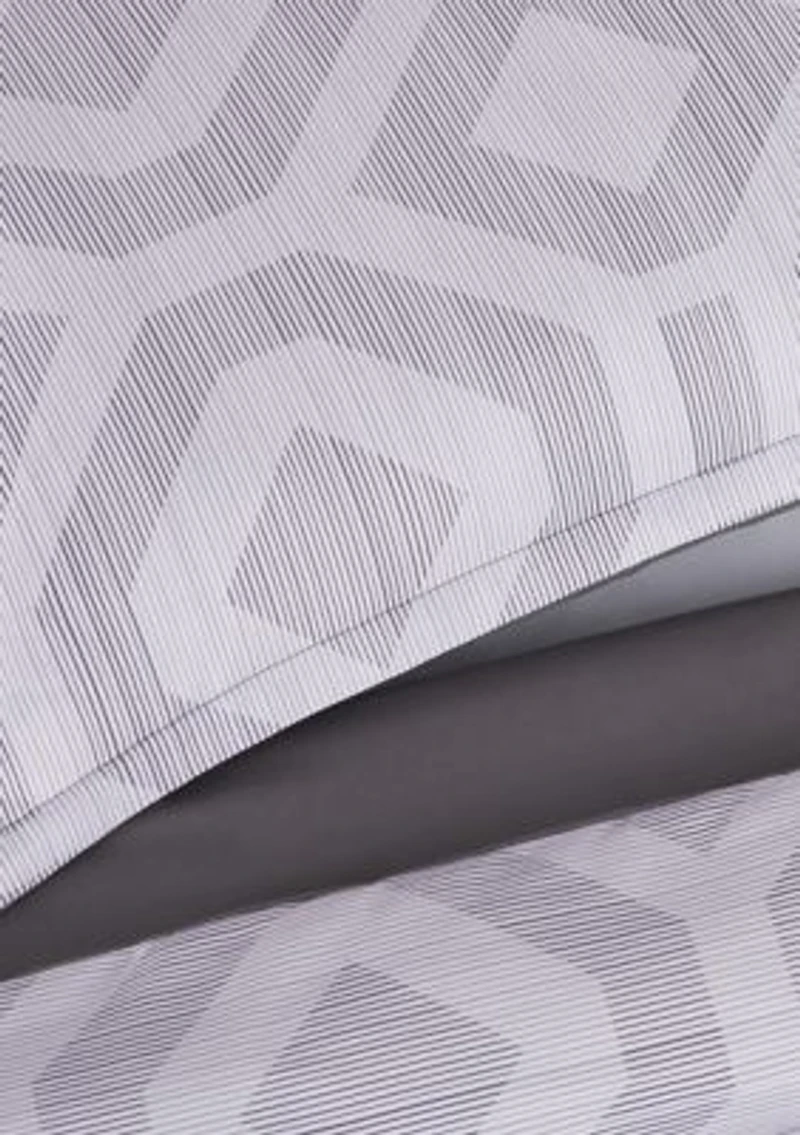 Simply Clean Skyler Textured Geometric Antimicrobial Comforter Set