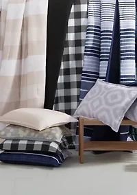 Simply Clean Billy Textured Stripe Antimicrobial Comforter Set