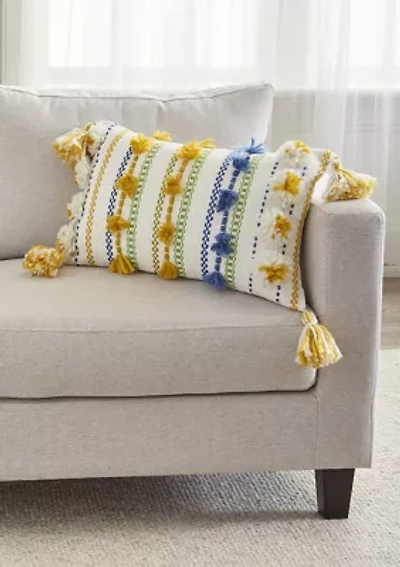 Tropical Leaf Decorative Pillow 