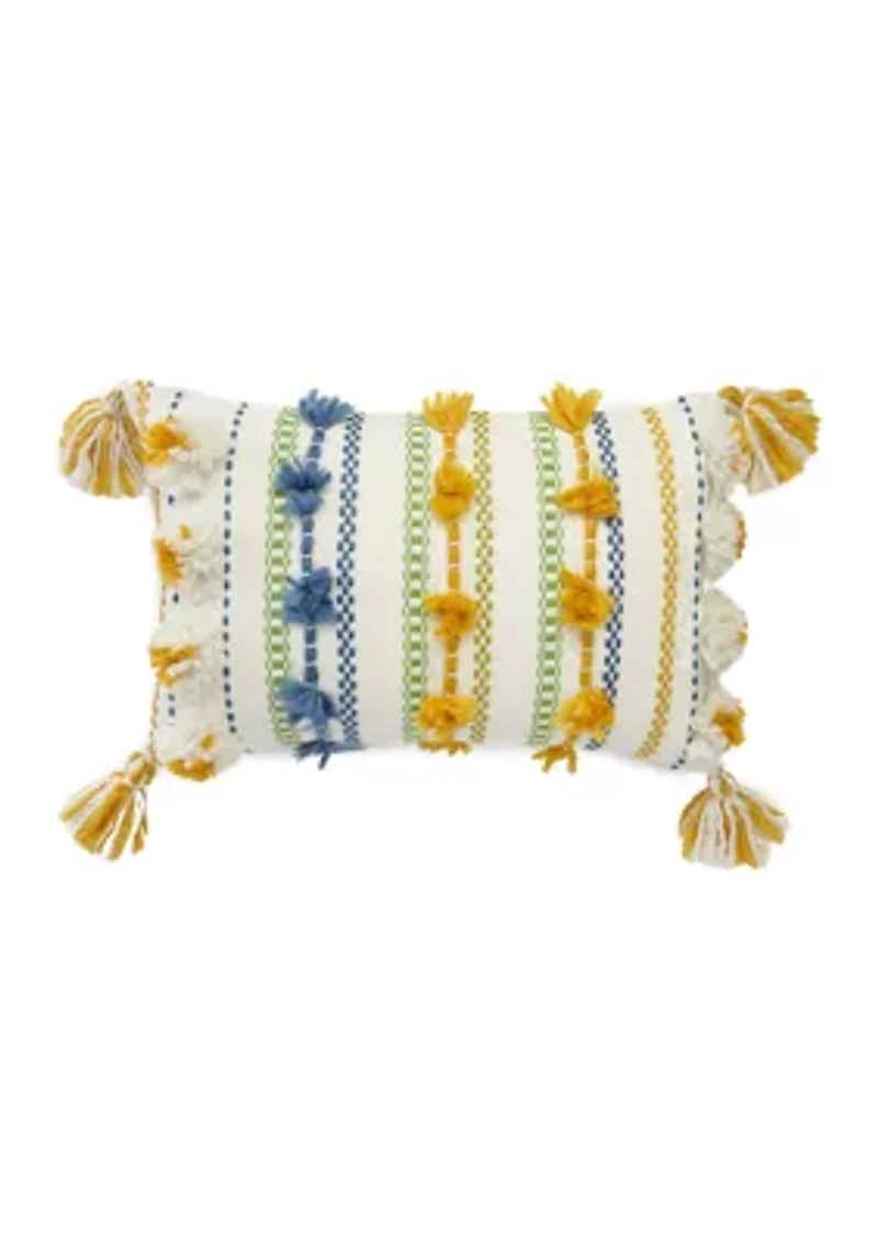 Tropical Leaf Decorative Pillow 