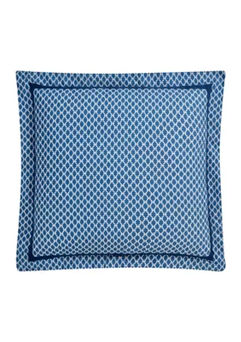 Blushing Blooms European Sham