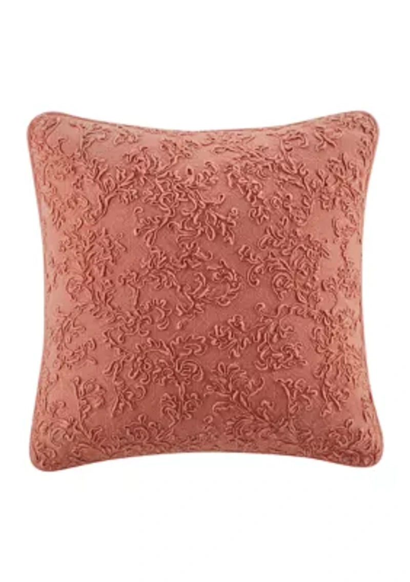 Painterly Square Throw Pillow