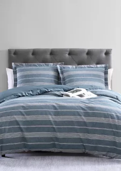 Sedona Stripe 3-Piece Duvet Cover Set