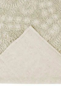 Rio Collection Floral Design 100% Cotton Tufted Unique Luxurious Bedspread