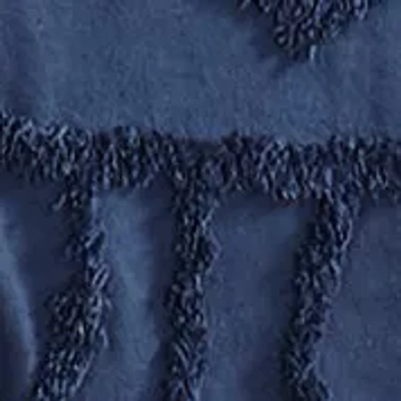 Cleo Comforter Set 100% Cotton Tufted Unique Luxurious Soft Plush Chenille