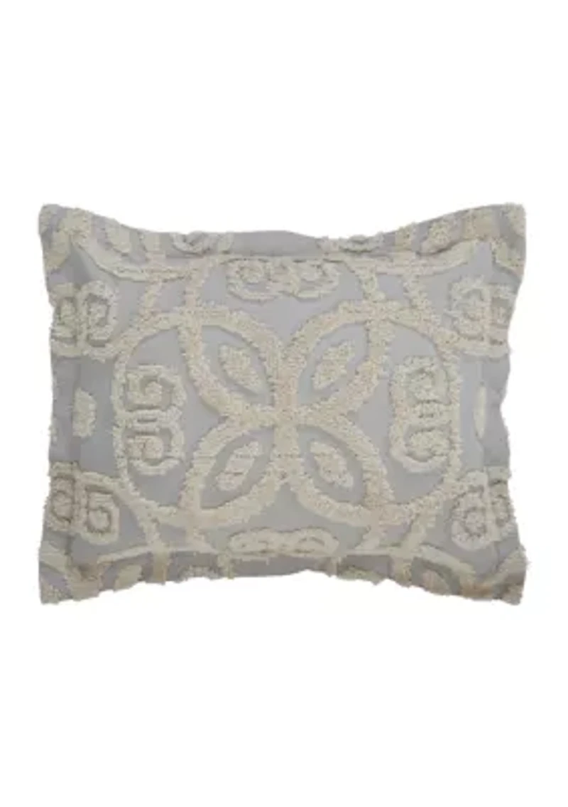 Eden Comforter Set 100% Cotton Tufted Unique Luxurious Soft Plush Chenille