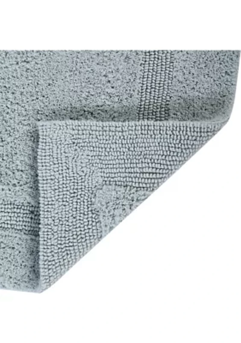 Lux Collection Ultra Soft, Plush and Absorbent Tufted Bath Mat Rug Set