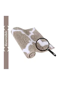 Marrakesh Collection Ultra Soft, Plush and Absorbent Bath Mat Rug 100% Polyester Vibrant Colors, 21 x 34 Rectangle