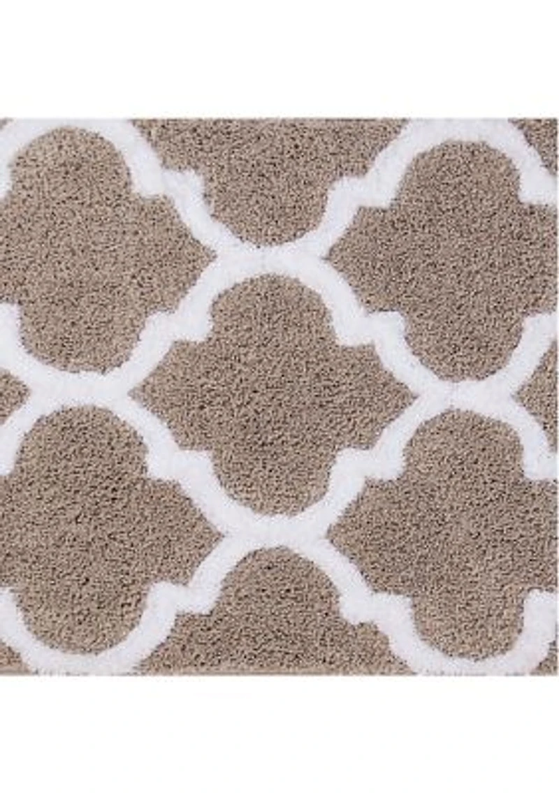 Marrakesh Collection Ultra Soft, Plush and Absorbent Bath Mat Rug 100% Polyester Vibrant Colors, 21 x 34 Rectangle
