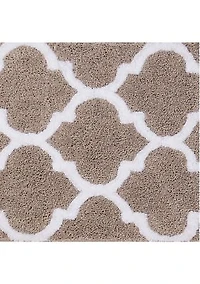 Marrakesh Collection Ultra Soft, Plush and Absorbent Bath Mat Rug 100% Polyester Vibrant Colors, 21 x 34 Rectangle