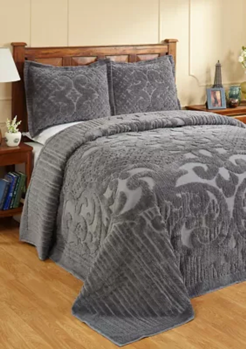 Ashton 100 Percent Cotton Chenille Bedspread