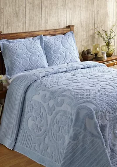 Ashton 100 Percent Cotton Chenille Bedspread
