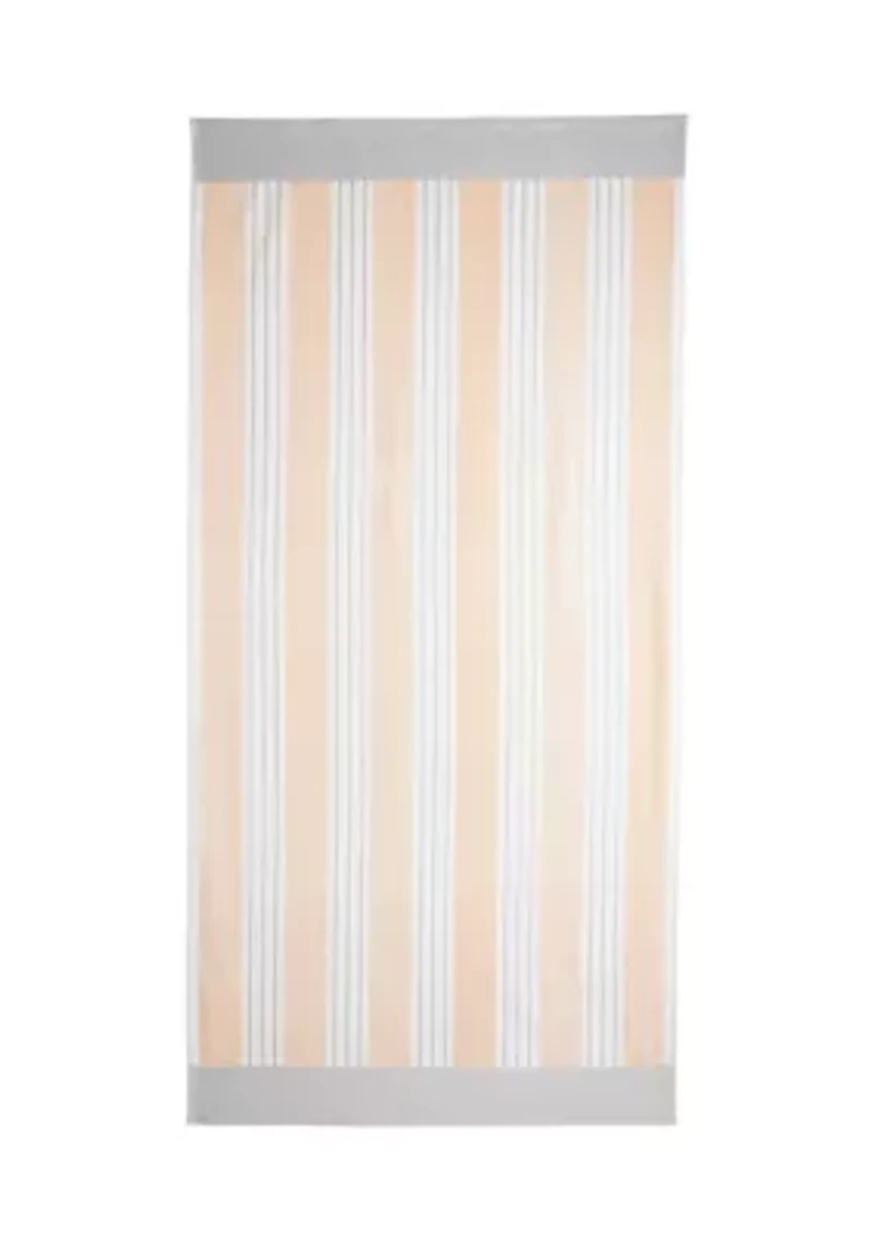 Sea and Sand Striped Beach Towel