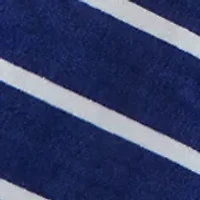 Kids Navy Striped Hooded Towel