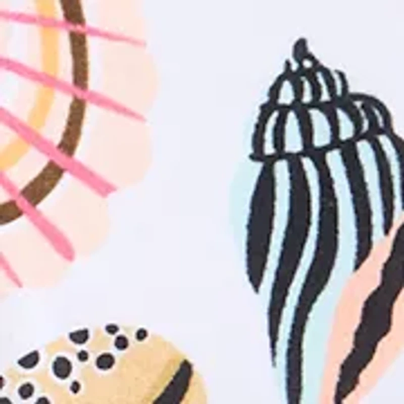 Beach Shells Beach Towel