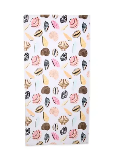 Beach Shells Beach Towel