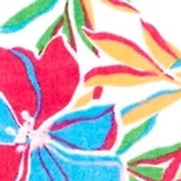 Tropical Floral Beach Towel