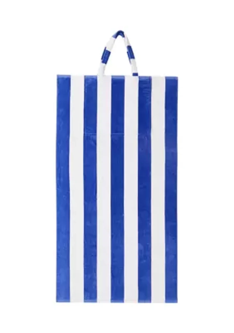 Blue Beach Towel Tote