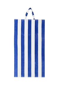 Blue Beach Towel Tote