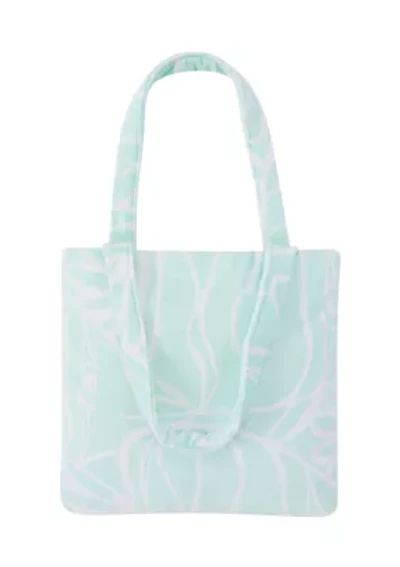 Turquoise Beach Towel Tote