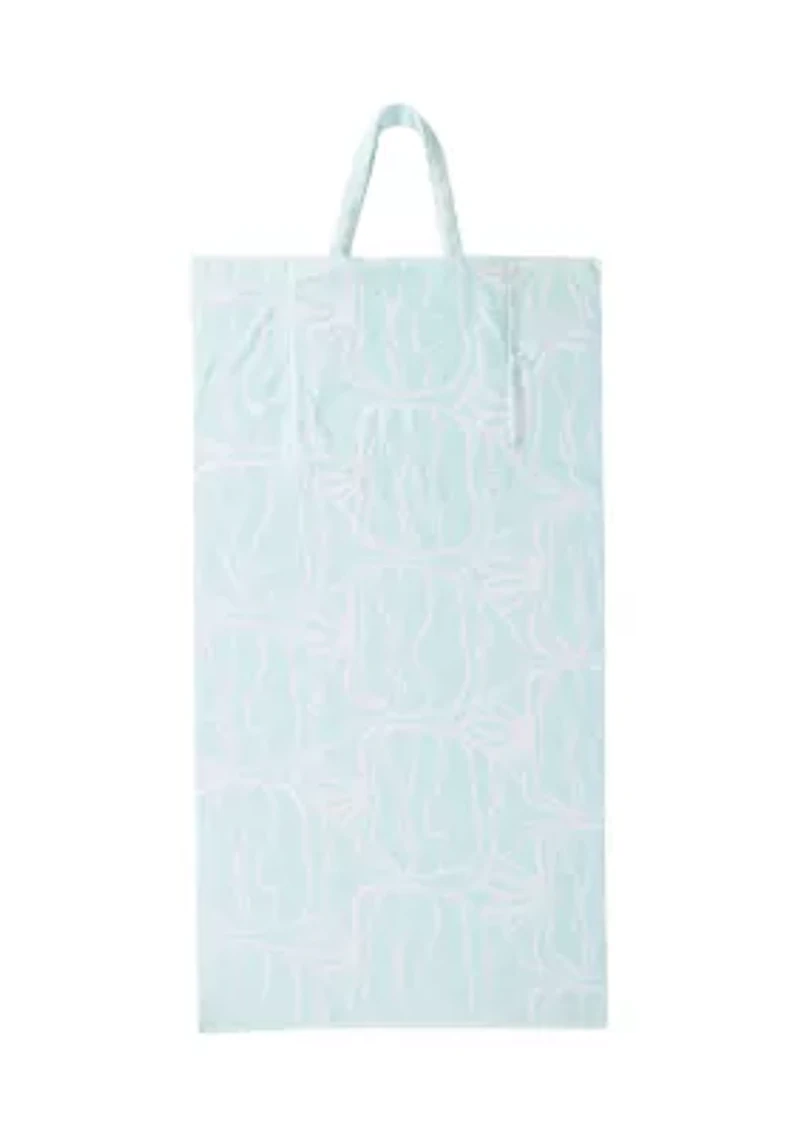 Turquoise Beach Towel Tote