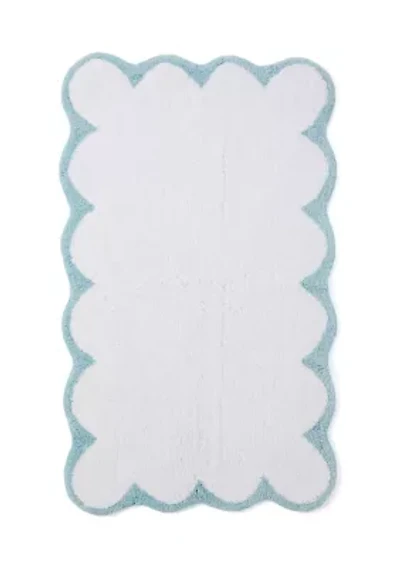 Scalloped Bath Rug